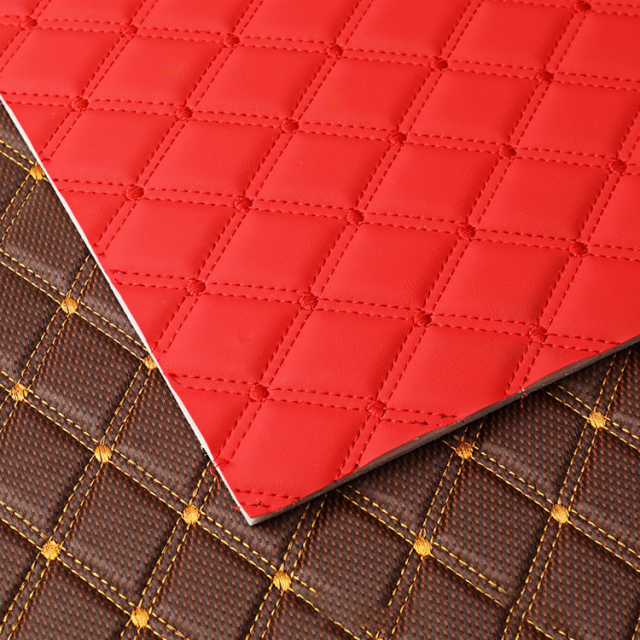 PVC sponge leather for car seat filling upholstery material