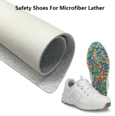 Eco-friendly Material S1 S2 S3 Standard Microfiber Suede Leather For Shoes 1.4mm Thickness