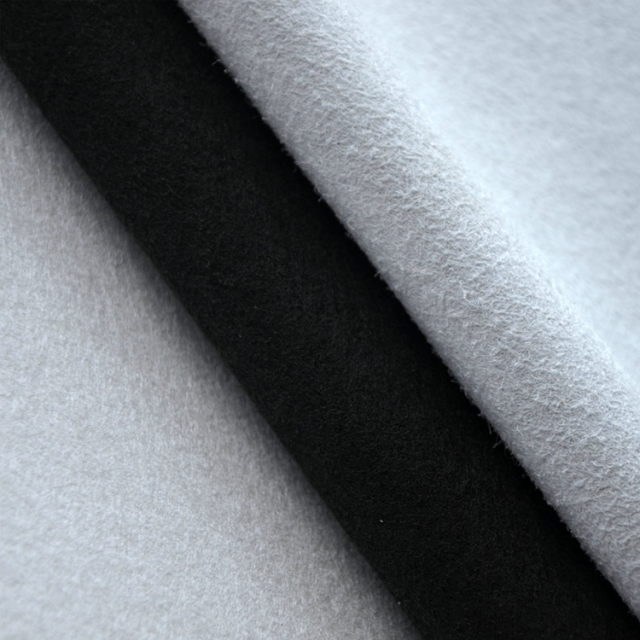 0.5~1.4mm thickness PU microfiber suede velvet fabric for shoes upper making