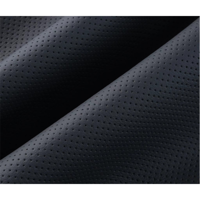 Vegan Pu Perforated Leather Microfiber Leather Fabric For Car Seat