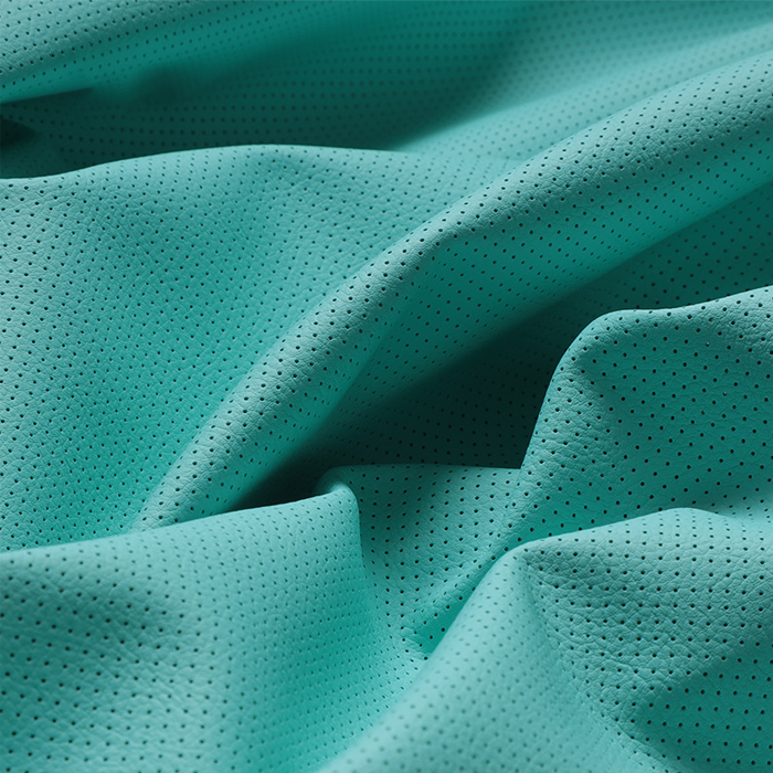 Perforated PU Leather Material For Car Seat