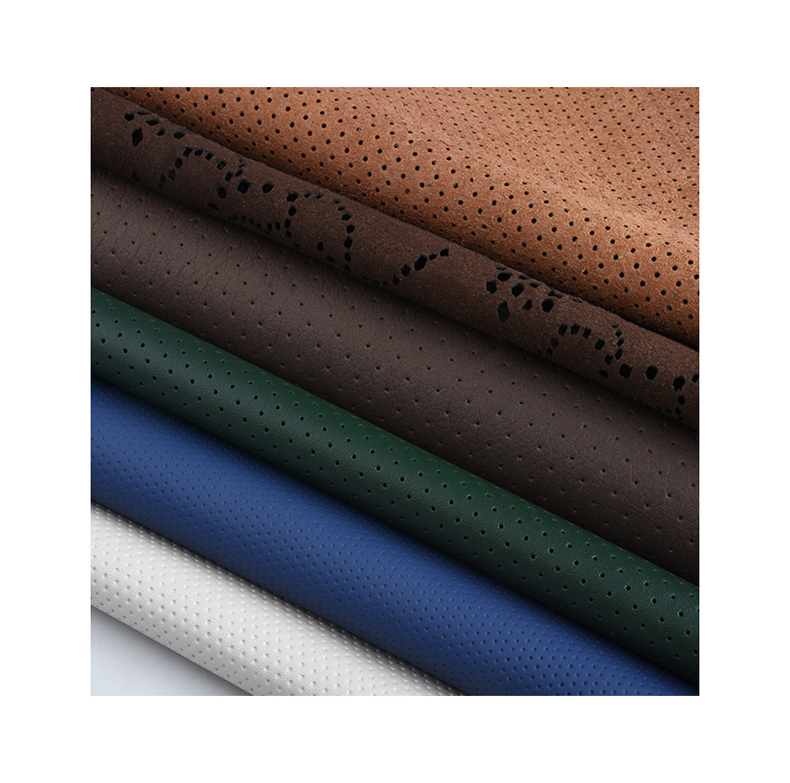 Perforated Artificial Synthetic Upholstery