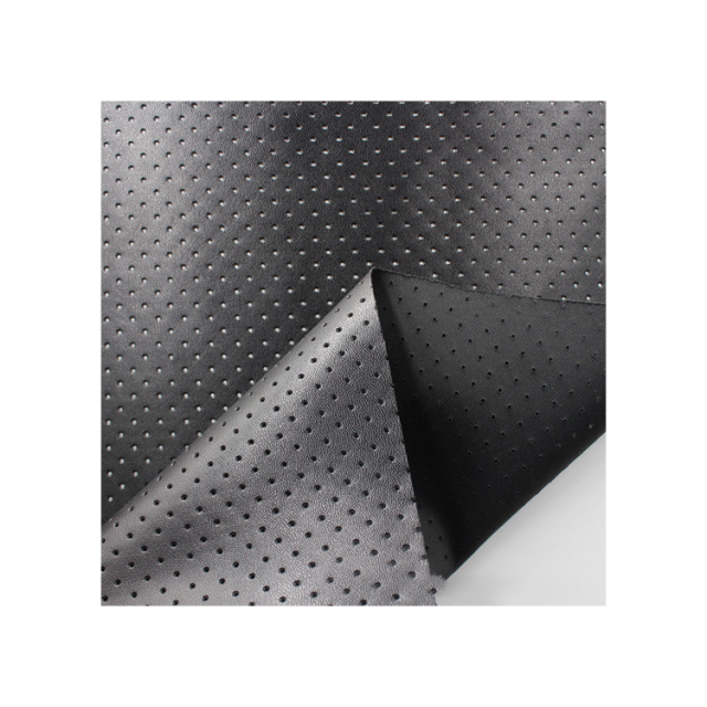 Hole Perforated Microfiber Leather Fabric For Car