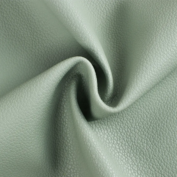 Fireproofing Lychee Embossed Design Artificial Semi PU Leather for Car