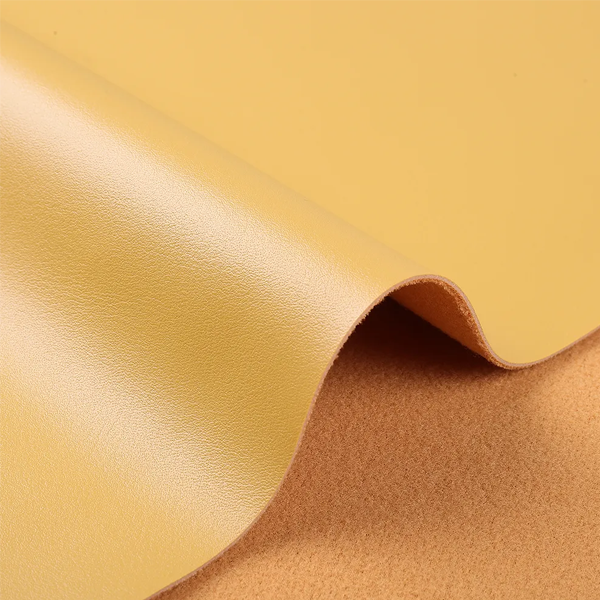 Eco-friendly nappa Faux Leather Fabric 1.2mm Fireproofing