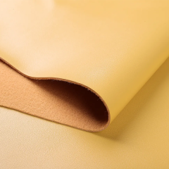 Eco-friendly nappa Faux Leather Fabric 1.2mm Fireproofing