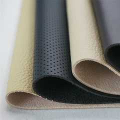 Automotive microfiber leather for car seat covers and steering wheel cover