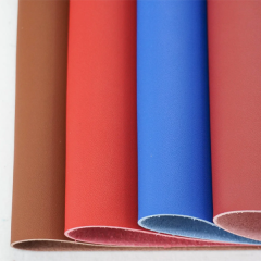 Classic medium size litchi pattern microfiber leather for handbags