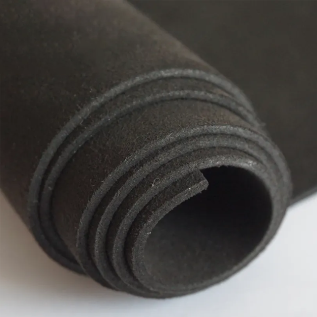 1.8mm 2mm Thick Water Repellent Microsuede Microfiber Leather For Safety Shoes Boots