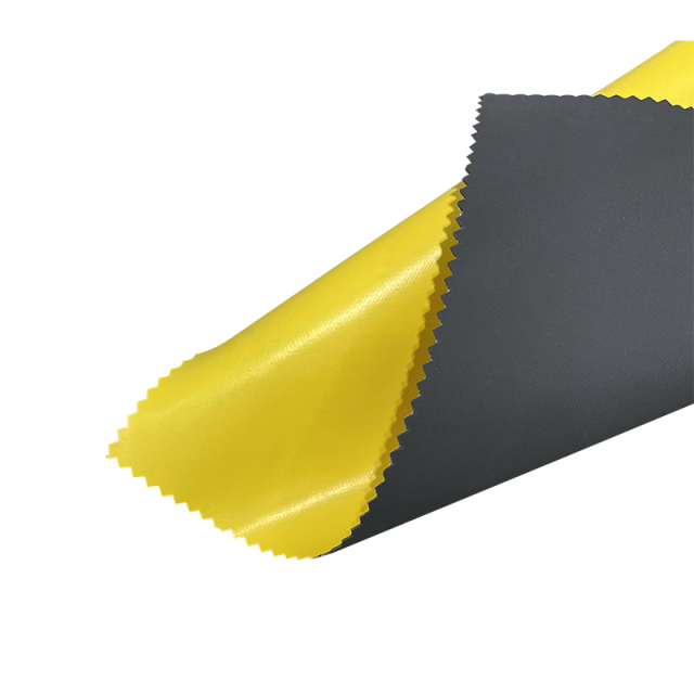 Hypalon CSM Coated Nylon Fabric Neoprene Fabric Roll For Pipe Packaging