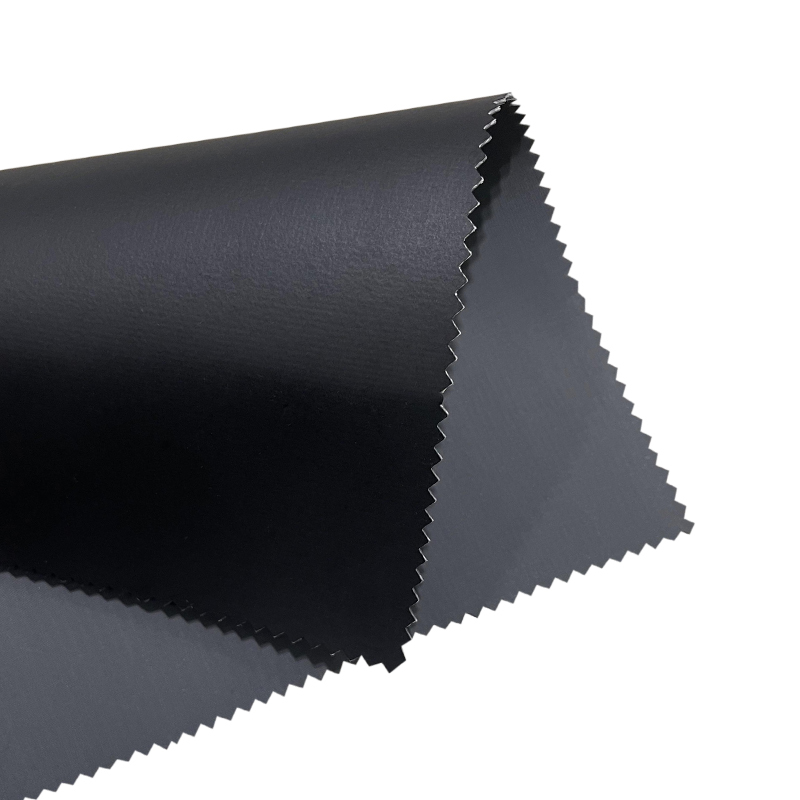 Black Hypalon CSM Coated Nylon Neoprene Fabric For Waterproof Outdoor Backpacks
