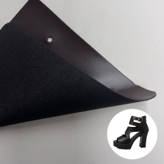 Wear-resisting Synthesizer Leather 1.5MM Thickness PU Leather For Sandals Fabric