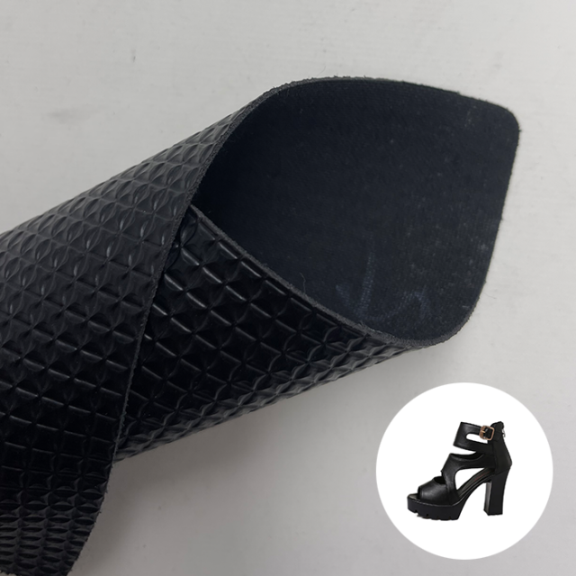 Wear-resisting Shoes Materials PU Leather 1.5MM Thickness PU Leather For Sandals Fabric