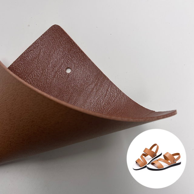 Microfiber PU Leather Lining Dull Polish Leather PU Rolls For Sandal