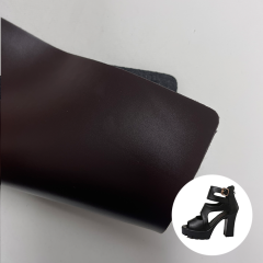 Wear-resisting Synthesizer Leather 1.5MM Thickness PU Leather For Sandals Fabric
