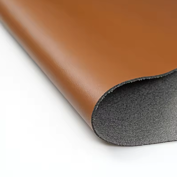 Embossed faux leather rolls