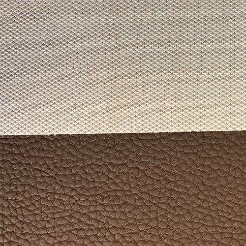 LITCHI EMBOSSED MATTE FINISH PVC UPHOLSTERY LEATHER