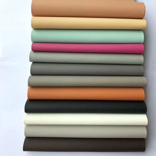 PVC vinyl artificial leather fabric
