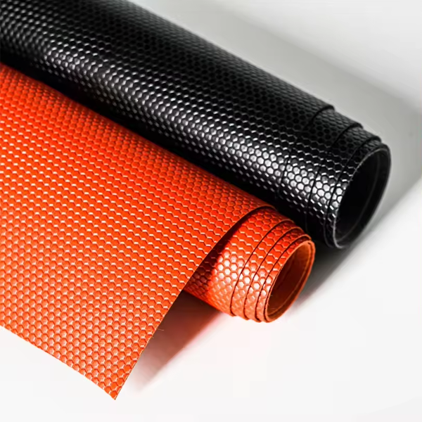 Faux Leather Fabric Embossed Pattern PU Material for Gloves