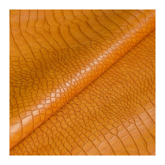 Crocodile synthetic PVC crocodile embossed leather