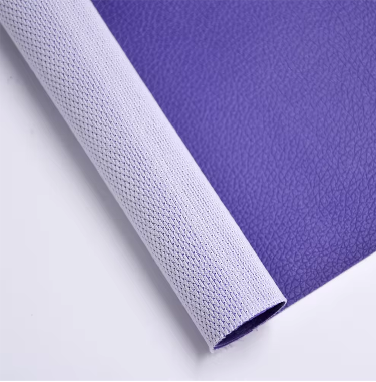 PVC Synthetic Leather Fire Resistant For Furniture