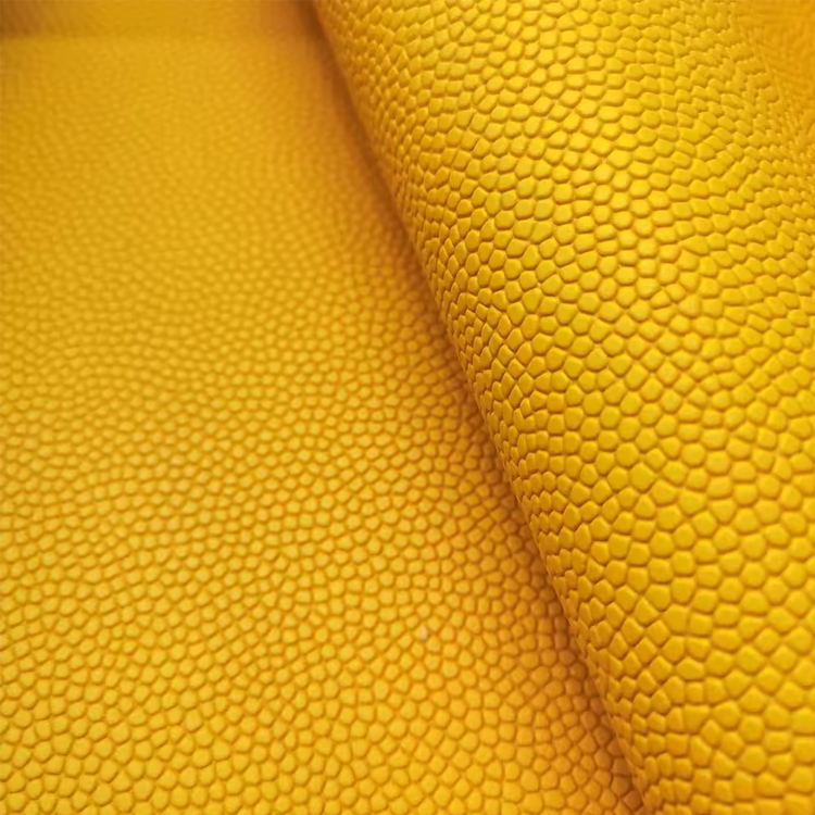 Basketball synthetic leather pu leather 1.4mm for making basketball
