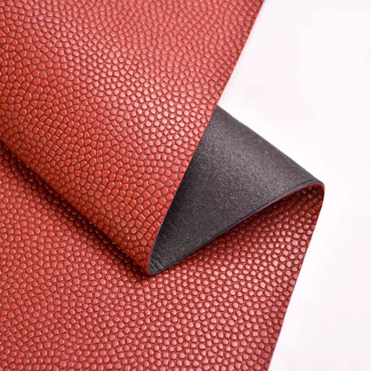 Professional Pu synthetic leather Fabric material for Basketball