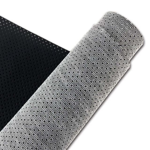 PVC Perforated Soft Synthetic Leather for Car Seats Automotive Leather