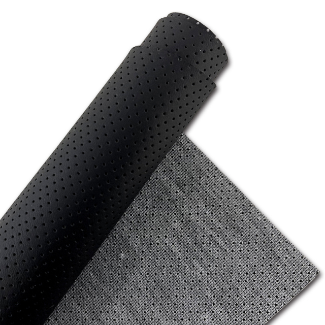 Perforated PVC Faux synthetic Leather 1.0mm