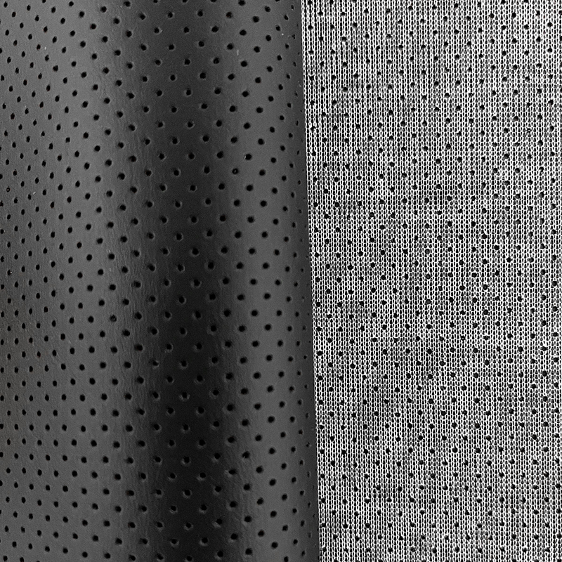 Woven microfiber leather steer wheel leather for car