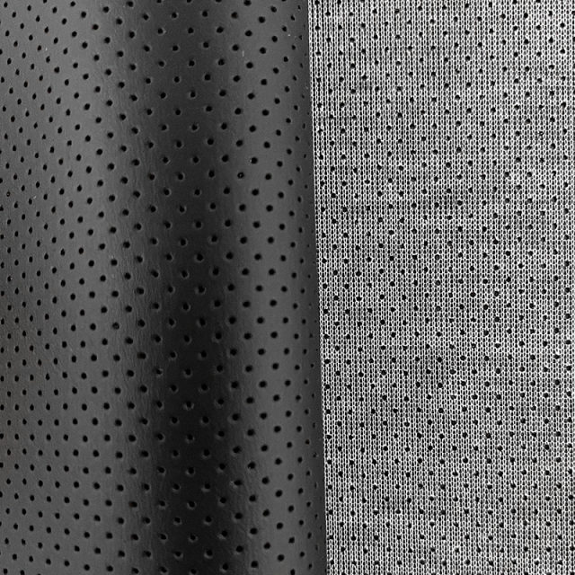 Woven microfiber leather steer wheel leather for car