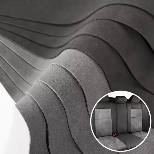 1.6mm Auto Roof Lining Material Interior Nappa Leather Leatheroid Recycled Material