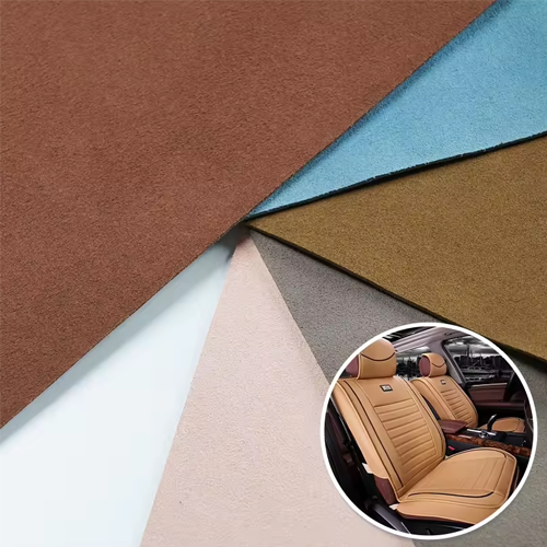 1.0mm Waterproof Automotive Nappa Leather Recycled Leatheroid Material