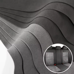 1.4mm Auto Nappa Leather Cover Car Seats Elastic Recycled PU