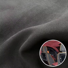 Durable 0.8mm Nappa Leather Organic Upholstery Suede