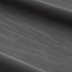 Light Resistant Dark Anthracite Microfiber Synthetic Suede Leather