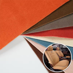 1.8mm Waterproof Suede Nappa Leatheroid Recycled Material