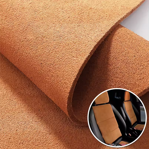 1.2mm Microfiber Suede Nappa Leatheroid Eco-Friendly PU Recycled