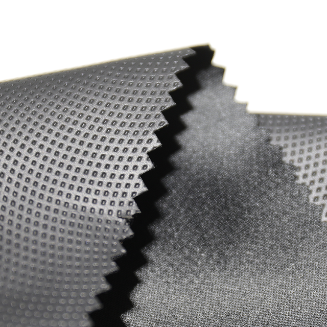 Conductive PU leather for safety glove