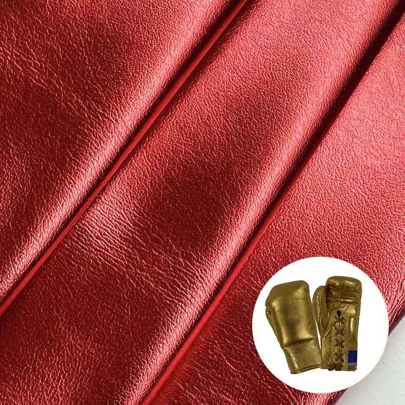 Boxing Gloves PU Leather Cover Colorful Durable Soft