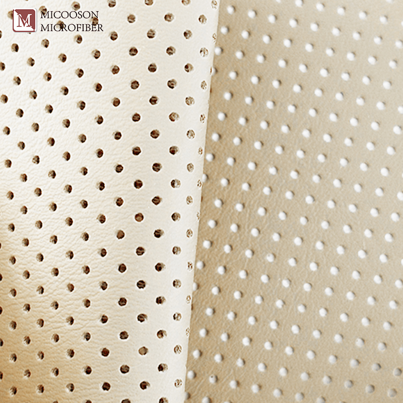 Perforated Artificial Synthetic Upholstery Eco Leather