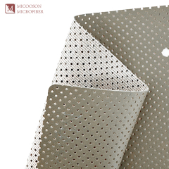Perforated leather fabric manufacturer