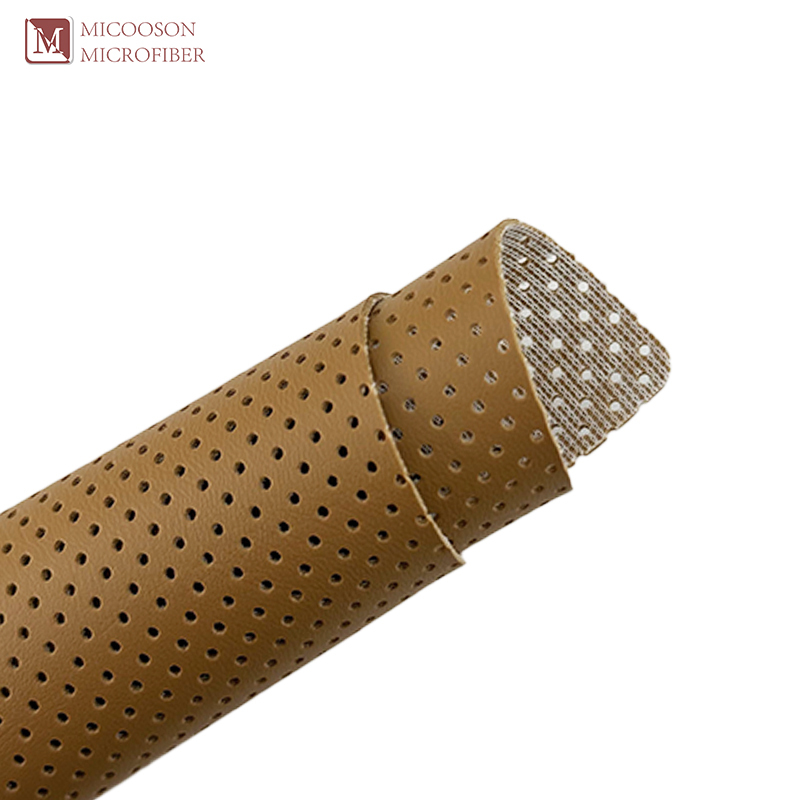 Perforated leather upholstery products for sale