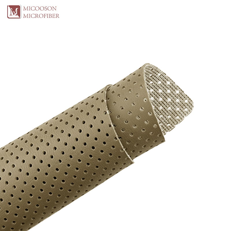 Perforated PVC PU Leather Fabric For Sofa Clothes Car Seat