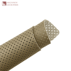 Perforated PVC PU Leather Fabric For Sofa Clothes Car Seat