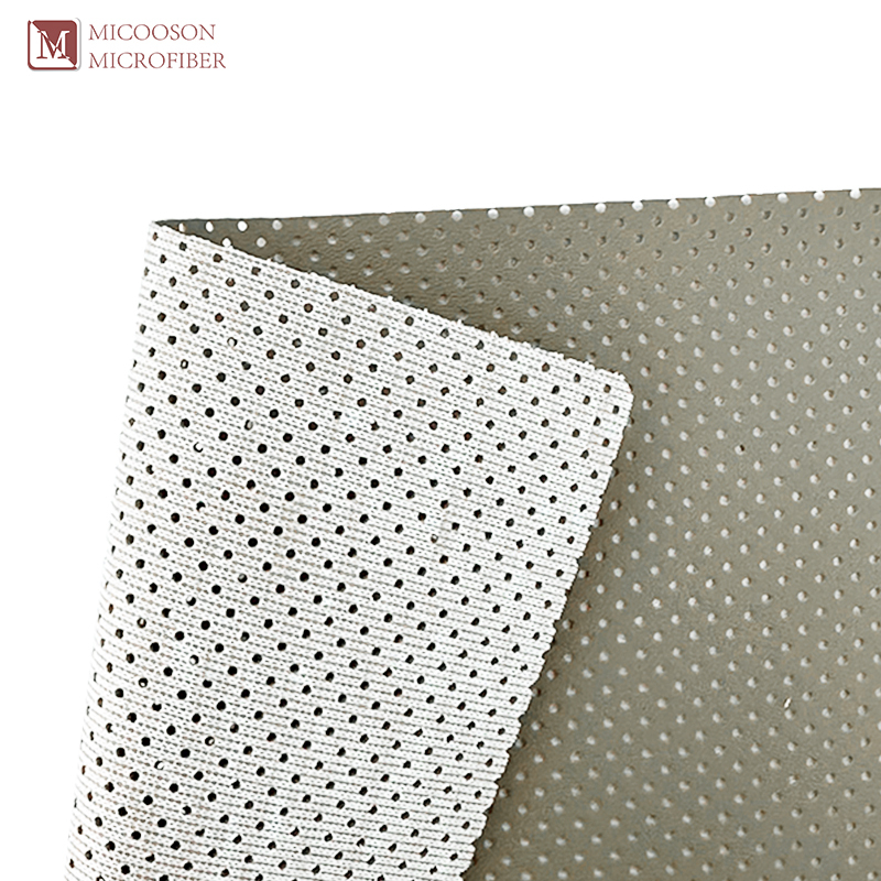 Perforated leather fabric manufacturer