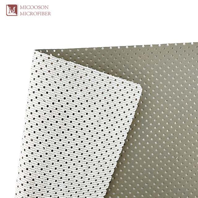 Perforated leather fabric manufacturer