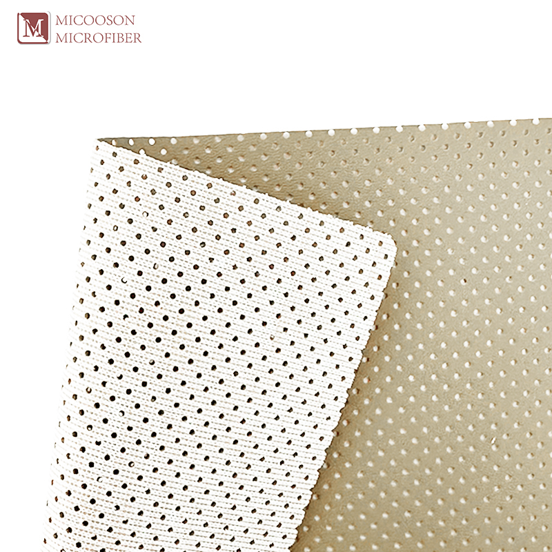 Perforated Artificial Synthetic Upholstery Eco Leather