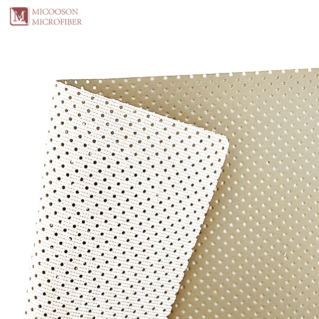 Perforated Artificial Synthetic Upholstery Eco Leather