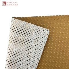 Vinyl Faux Leather Fabric Perforated Sponge Quilted Car Upholstery